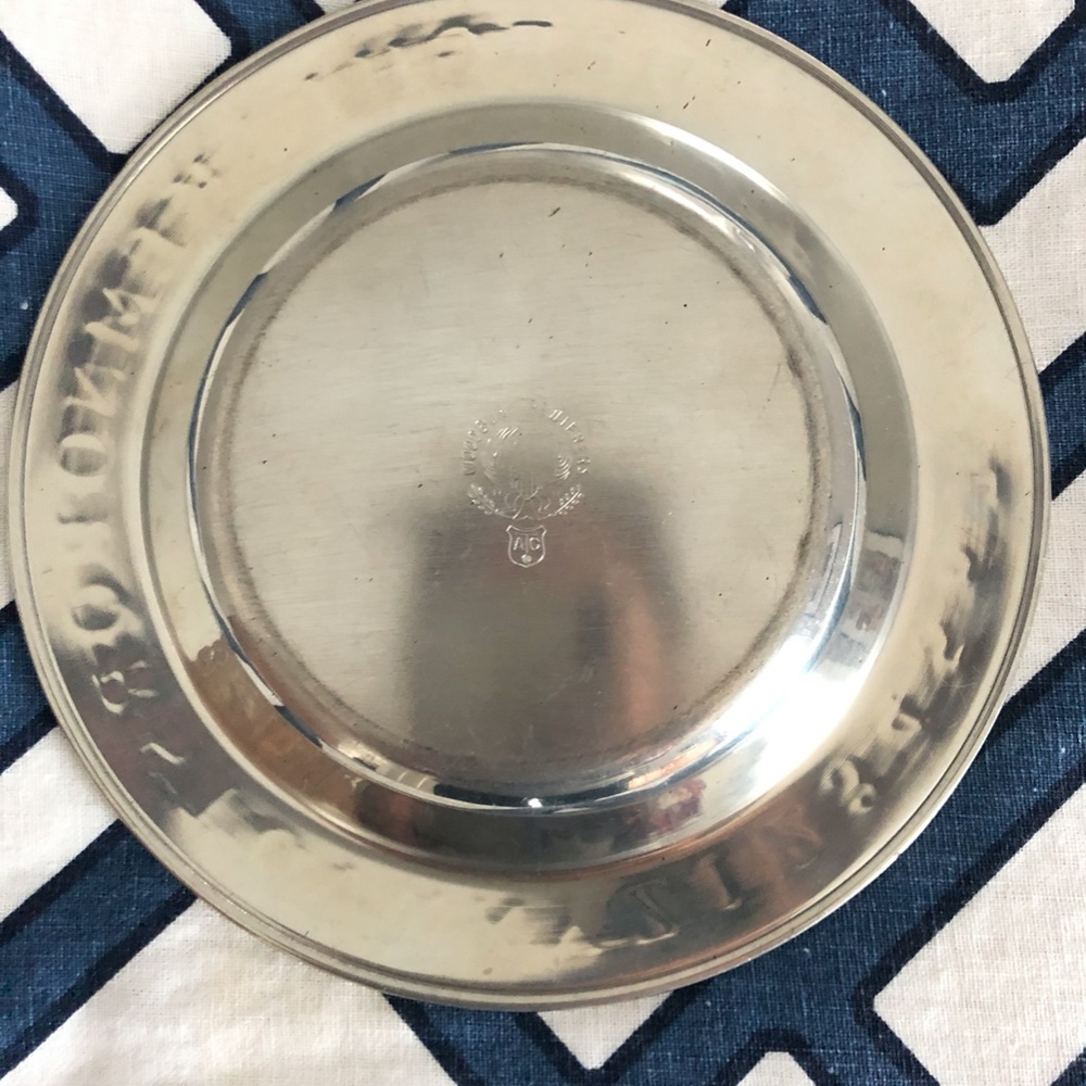 Woodbury Pewter ABC Plate - Picture 4 of 5
